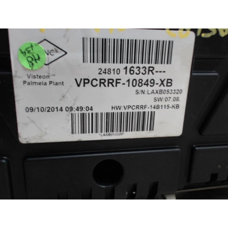 Compteur RENAULT CLIO IV d’occasion
