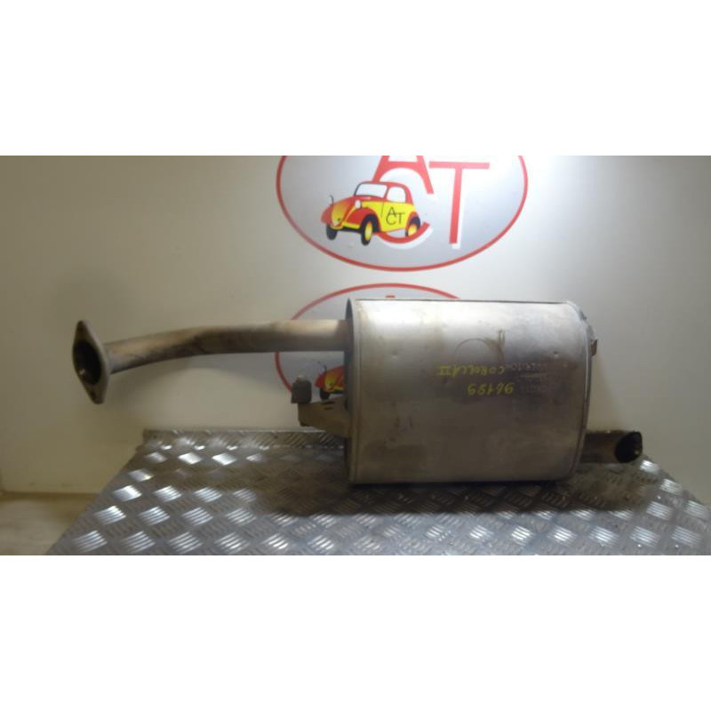 Silencieux arriere (echappement) TOYOTA COROLLA VERSO II PHASE 1 d’occasion