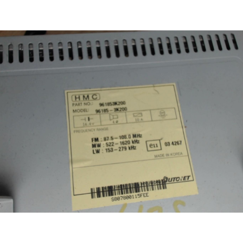 Autoradio d'origine HYUNDAI  d’occasion