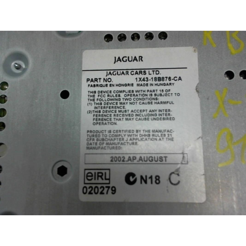 Autoradio d'origine JAGUAR X-TYPE d’occasion