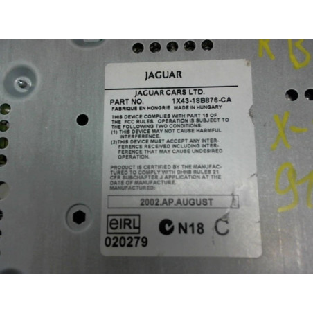 Autoradio d'origine JAGUAR X-TYPE d’occasion