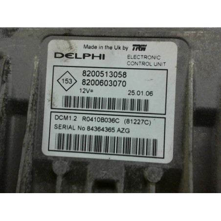 Calculateur moteur DACIA LOGAN d’occasion