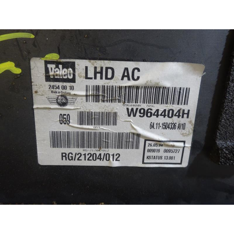 Bloc chauffage MINI MINI I (R50/53) d’occasion