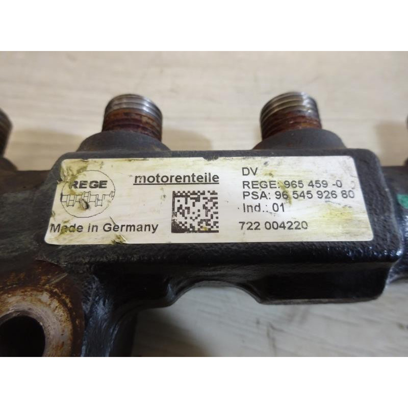 Rampe injection CITROEN BERLINGO (M49/M59) FOURGON PHASE 2 d’occasion