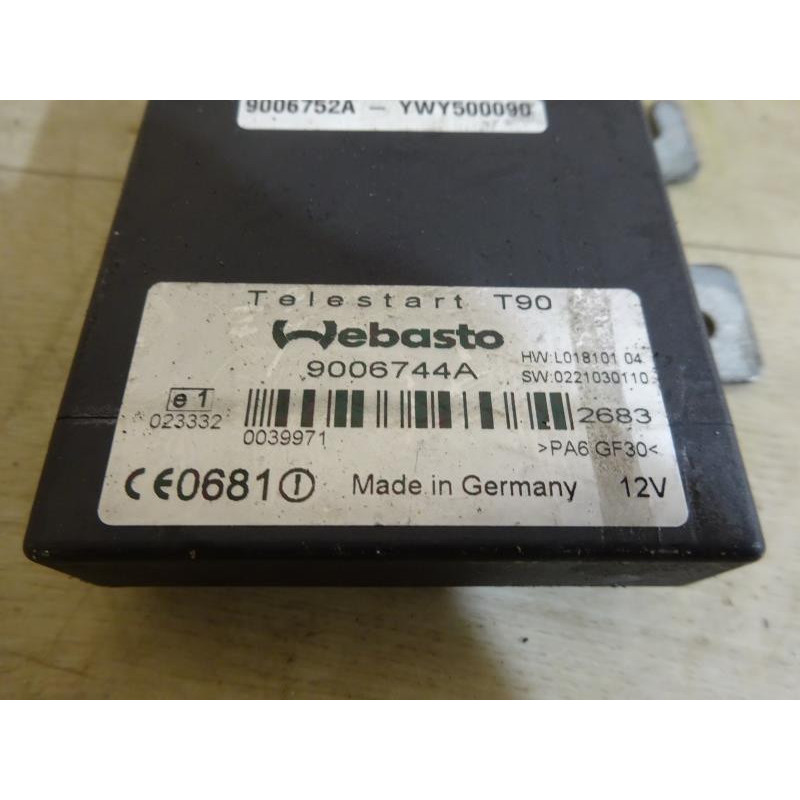 Boitier de prechauffage LAND ROVER  d’occasion