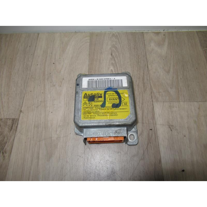 Boitier air bag CITROEN BERLINGO (M49/M59) FOURGON PHASE 2 d’occasion