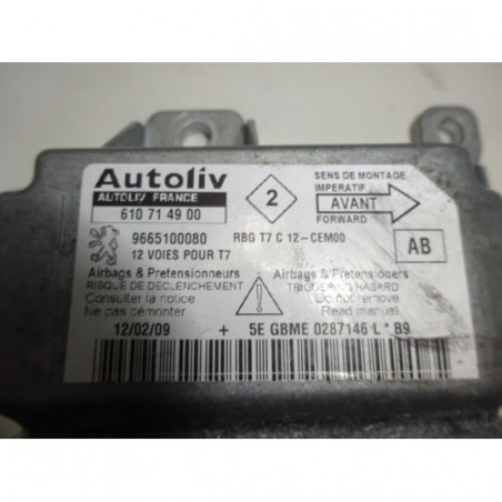 Boitier air bag PEUGEOT 308 PHASE 1 d’occasion