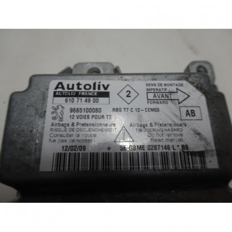 Boitier air bag PEUGEOT 308 PHASE 1 d’occasion