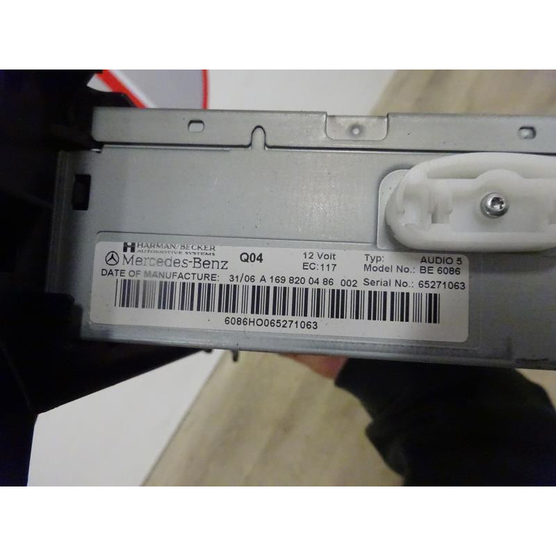 Autoradio d'origine MERCEDES CLASSE A (169) d’occasion