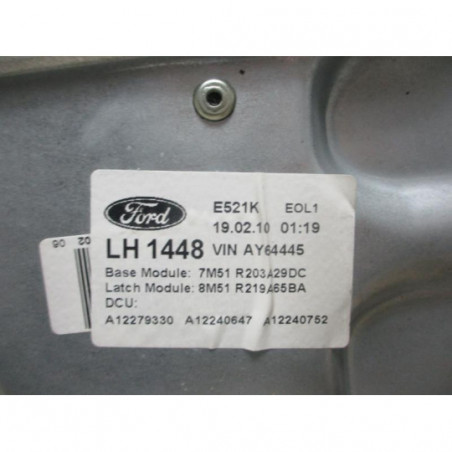 Mecanisme de leve vitre electrique avant gauche FORD KUGA d’occasion