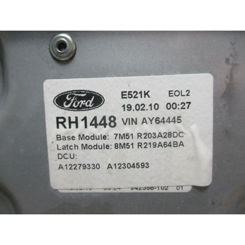 Mecanisme de leve vitre electrique avant droit FORD KUGA d’occasion
