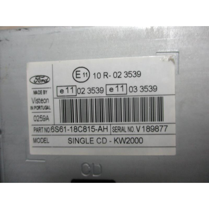 Autoradio d'origine FORD  d’occasion