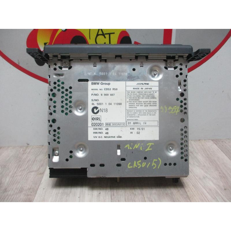 Autoradio d'origine MINI MINI I (R50/53) d’occasion