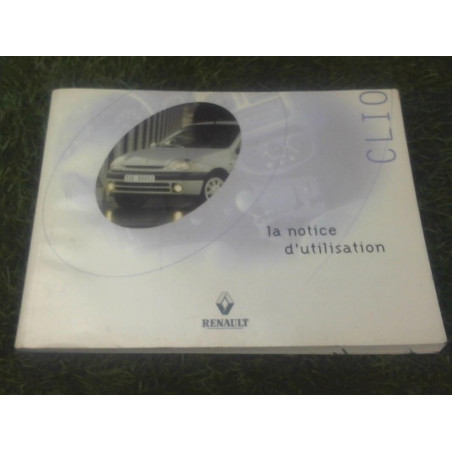Notice d'utilisation RENAULT CLIO I d’occasion
