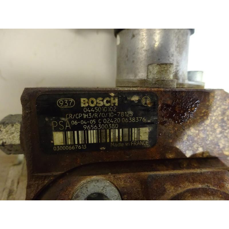 Pompe haute pression CITROEN BERLINGO (M49/M59) FOURGON PHASE 2 d’occasion