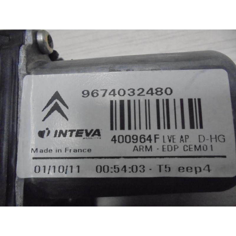 Mot. leve vitre avant droit CITROEN C4 PICASSO PHASE 2 d’occasion