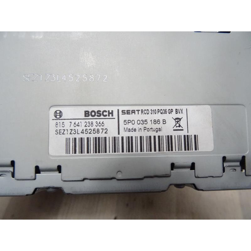 Autoradio d'origine SEAT LEON II PHASE 2 d’occasion