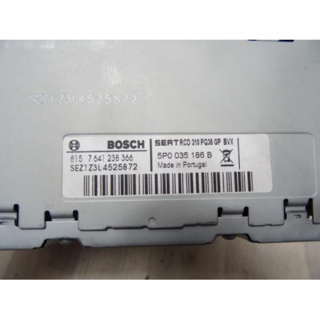 Autoradio d'origine SEAT LEON II PHASE 2 d’occasion