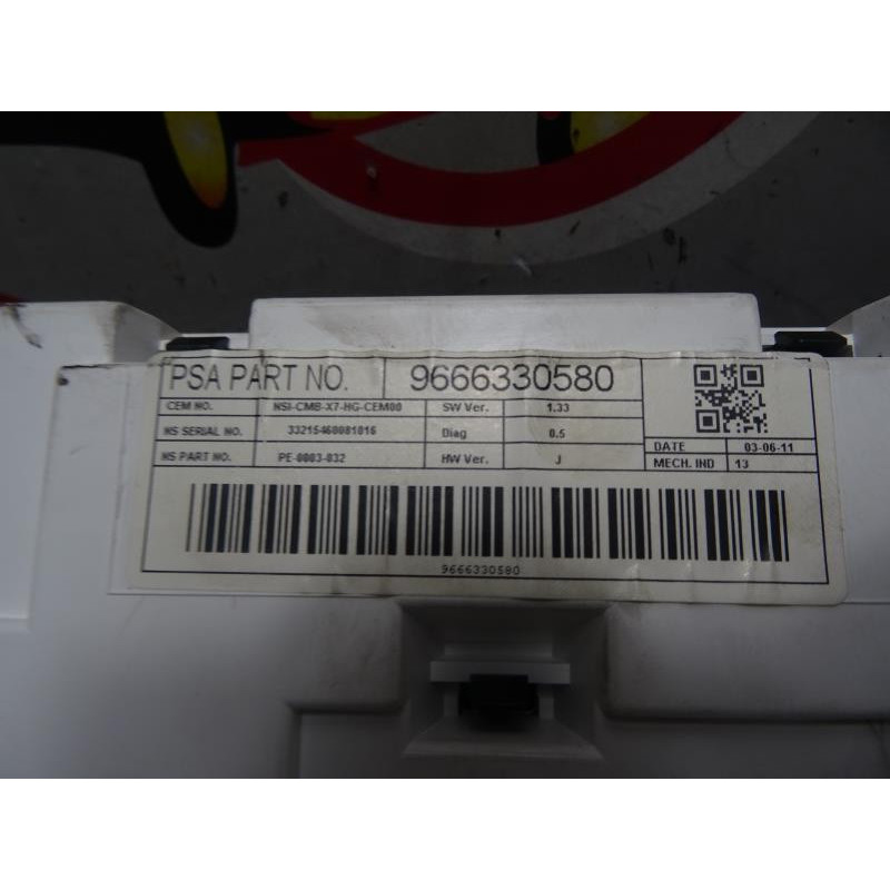 Compteur CITROEN C5 II TOURER d’occasion