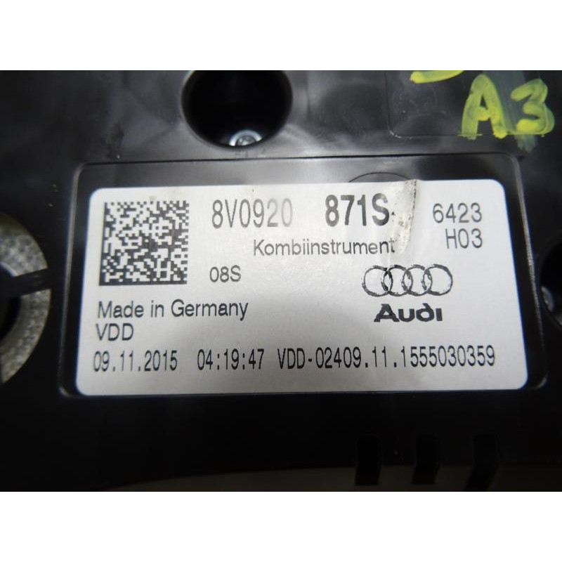 Compteur AUDI A3 (8V) d’occasion