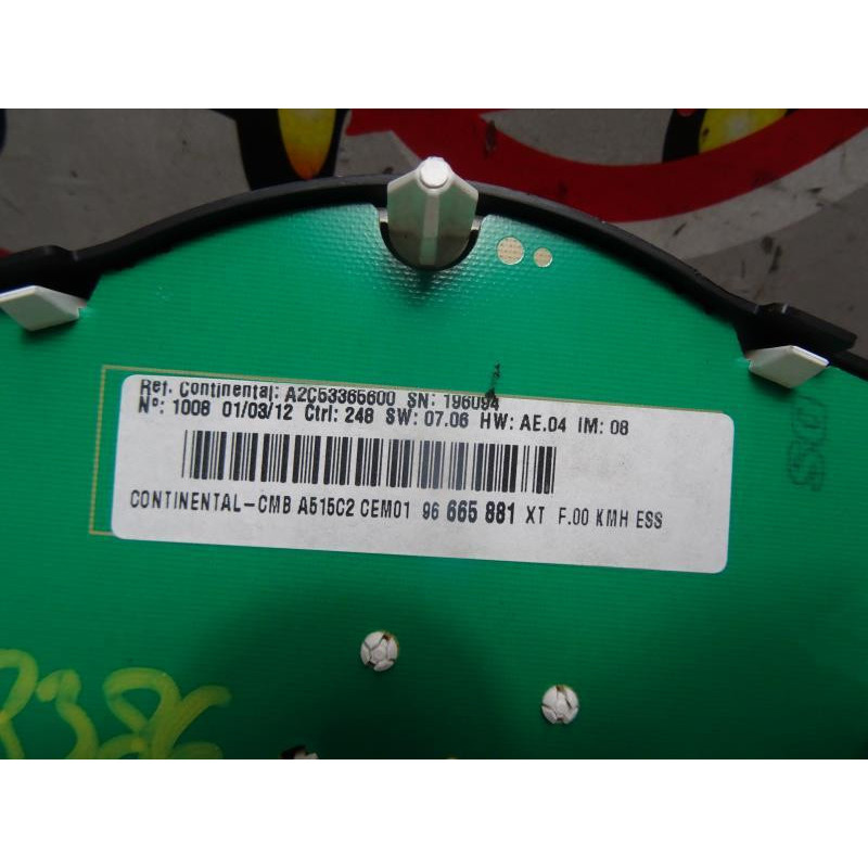 Compteur CITROEN C3 II PHASE 1 d’occasion