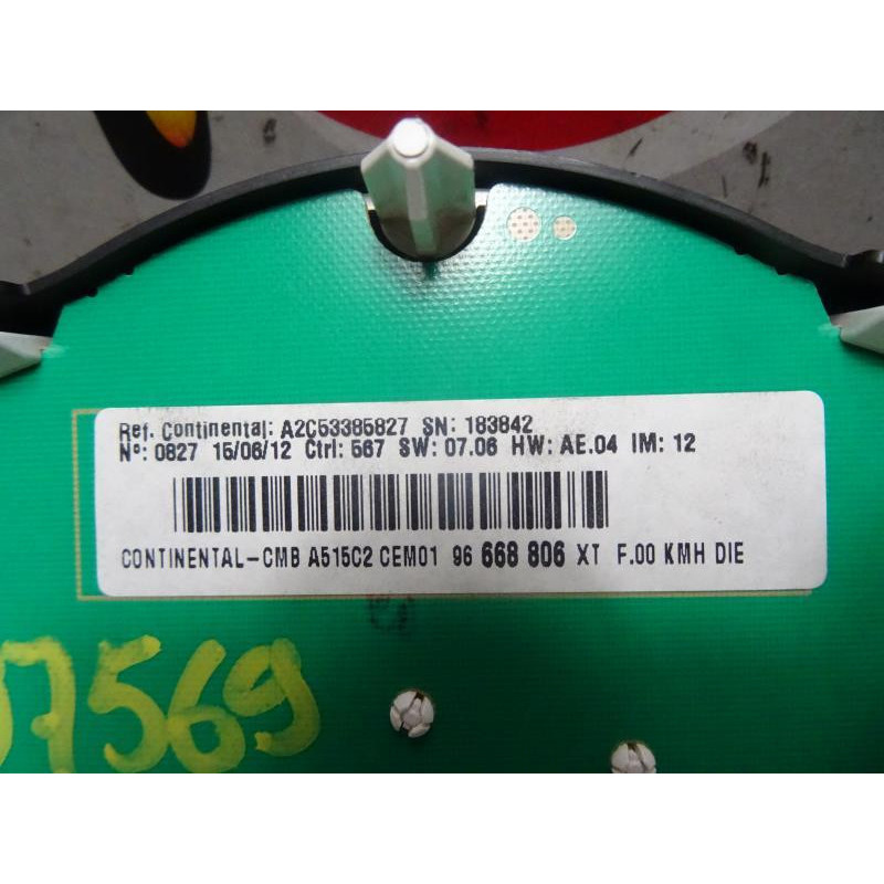 Compteur CITROEN C3 II PHASE 1 d’occasion