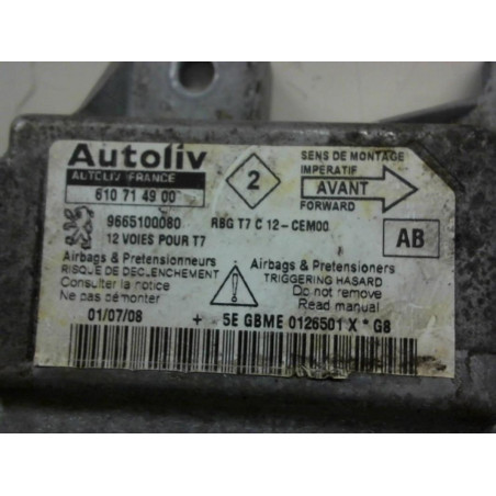 Boitier air bag PEUGEOT 308 PHASE 1 d’occasion