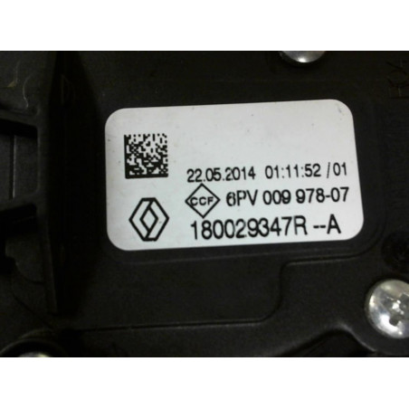 Potentiometre de pedale de gaz d'accelerateur RENAULT CAPTUR d’occasion