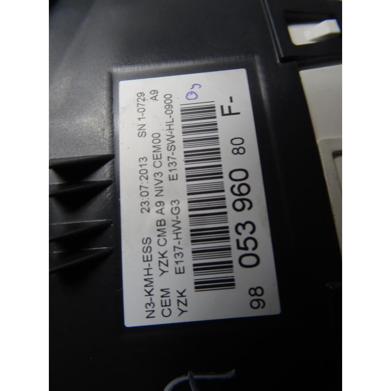 Compteur PEUGEOT 208 1 PHASE 1 d’occasion