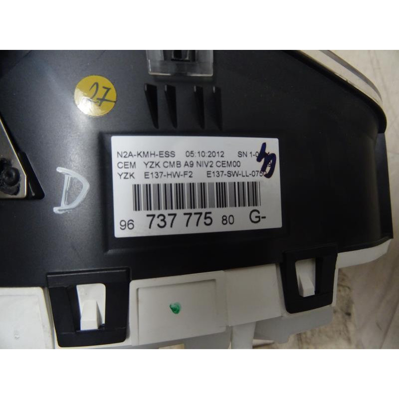Compteur PEUGEOT 208 1 PHASE 1 d’occasion