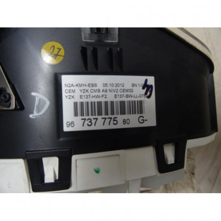 Compteur PEUGEOT 208 1 PHASE 1 d’occasion