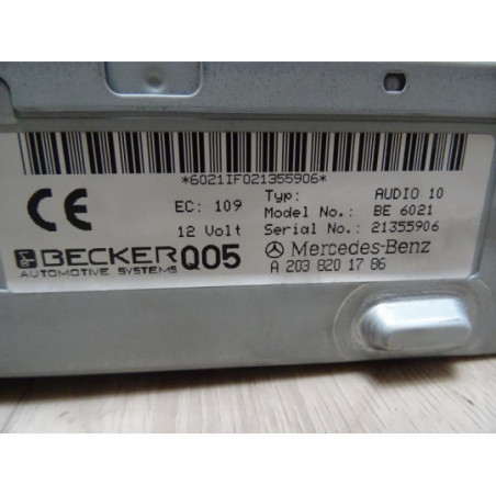 Autoradio d'origine MERCEDES C 200 CDI - 115 d’occasion