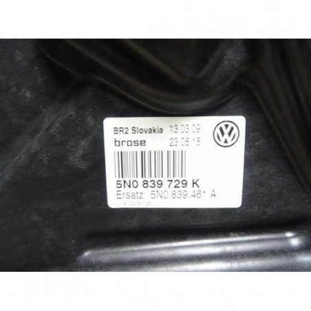 Mecanisme de leve vitre electrique arriere gauche VOLKSWAGEN TIGUAN 1 PHASE 1 d’occasion