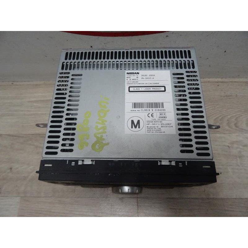 Autoradio d'origine NISSAN QASHQAI 1 PHASE 1 d’occasion