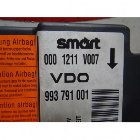 Boitier air bag SMART CITY COUPE PHASE 1 d’occasion