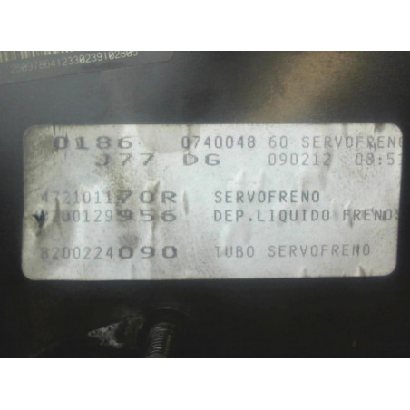 Mastervac RENAULT MODUS PHASE 2 d’occasion