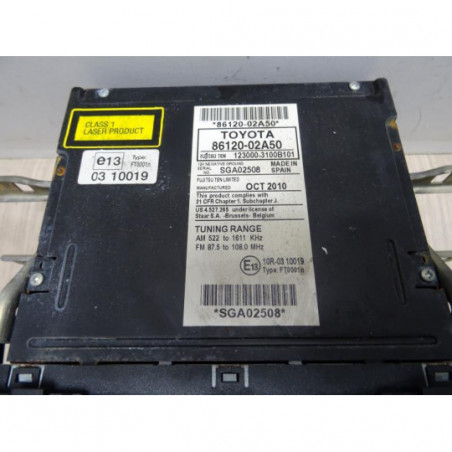 Autoradio d'origine TOYOTA AURIS 1 PHASE 2 d’occasion
