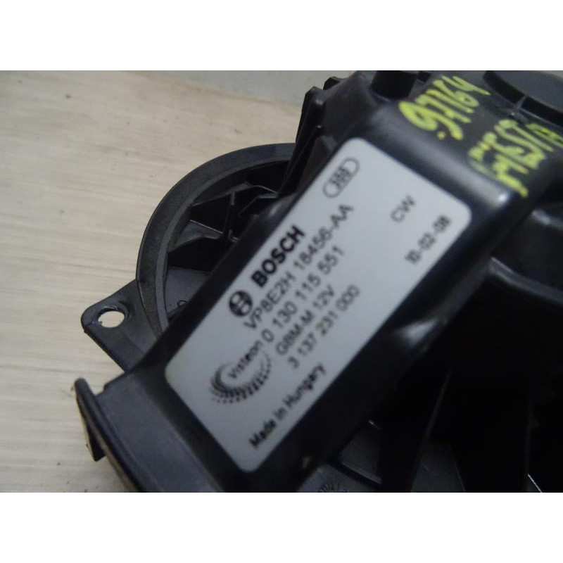 Ventilateur chauffage FORD FIESTA 6 PHASE 1 d’occasion