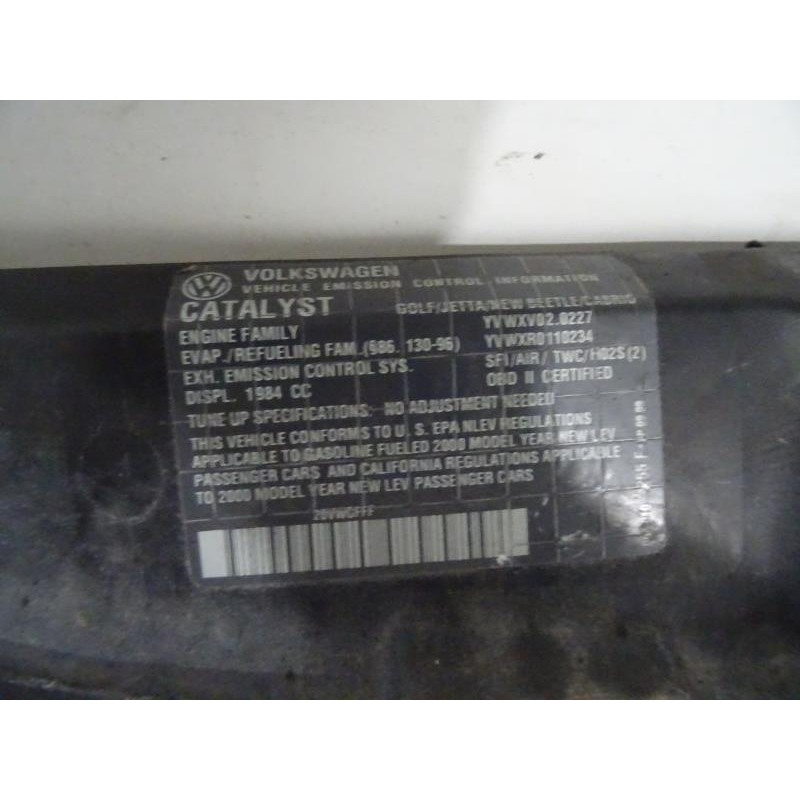 Armature avant, Masque avant VOLKSWAGEN NEW BEETLE 1 PHASE 1 d’occasion