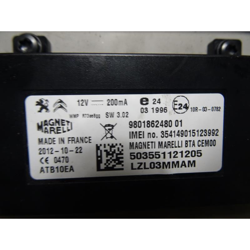 Amplificateur audio PEUGEOT 3008 1 PHASE 1 d’occasion