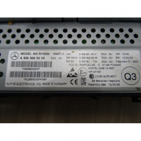 Autoradio d'origine MERCEDES  d’occasion