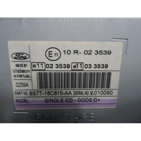 Autoradio d'origine FORD S-MAX 1 PHASE 1 d’occasion