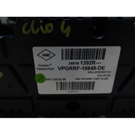 Compteur RENAULT CLIO 4 PHASE 2 d’occasion