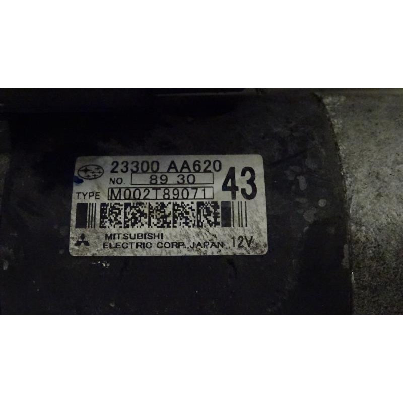 Demarreur SUBARU IMPREZA 2 d’occasion