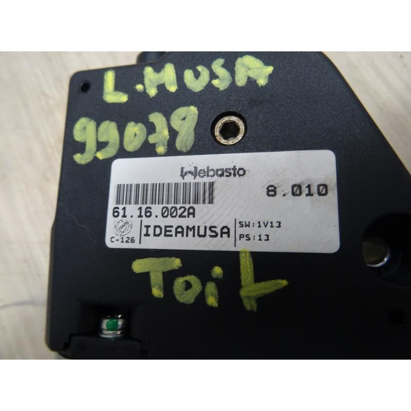 Moteur toit ouvrant LANCIA MUSA PHASE 2 d’occasion