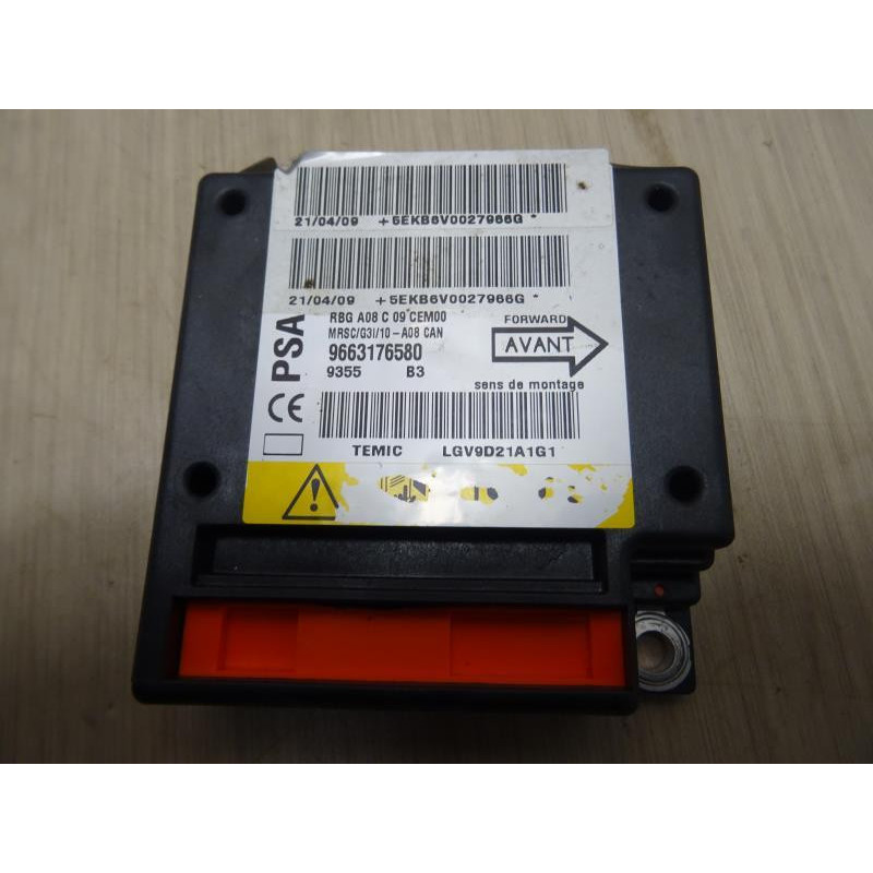 Boitier air bag PEUGEOT 1007 d’occasion