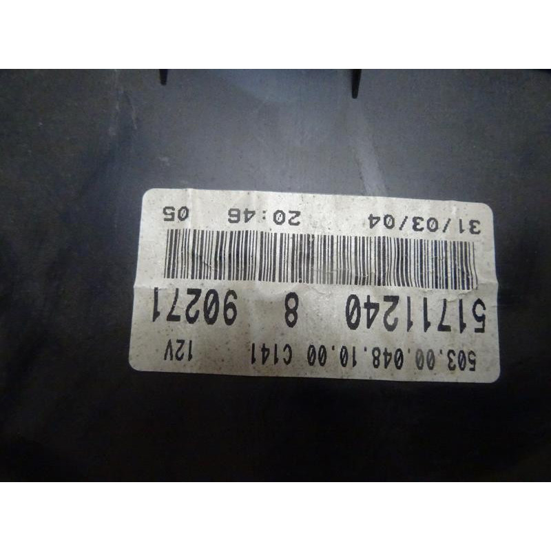 Compteur FIAT PANDA 2 PHASE 1 d’occasion