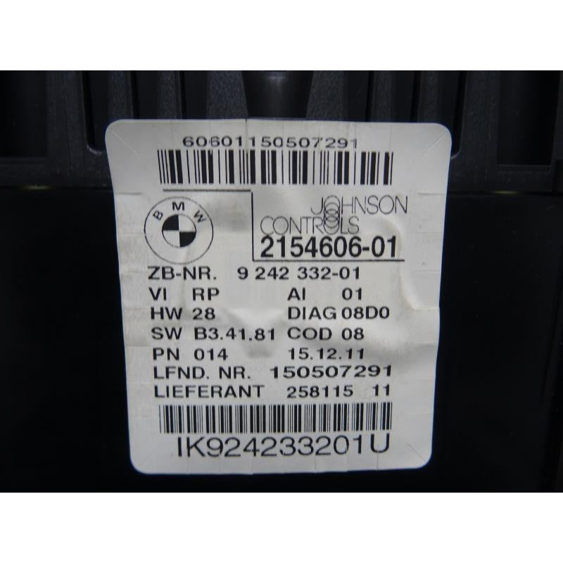 Compteur BMW SERIE 1 E82 COUPE d’occasion