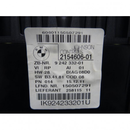 Compteur BMW SERIE 1 E82 COUPE d’occasion