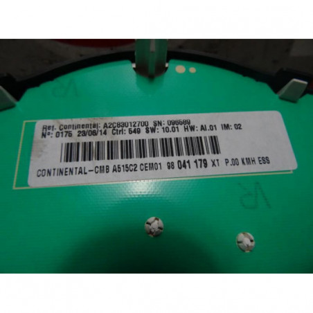 Compteur CITROEN C3 2 PHASE 2 d’occasion